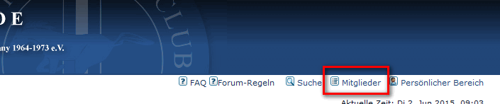 Mitgliederliste