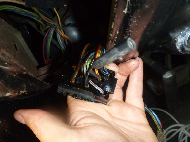 Stecker am Lichtschalter