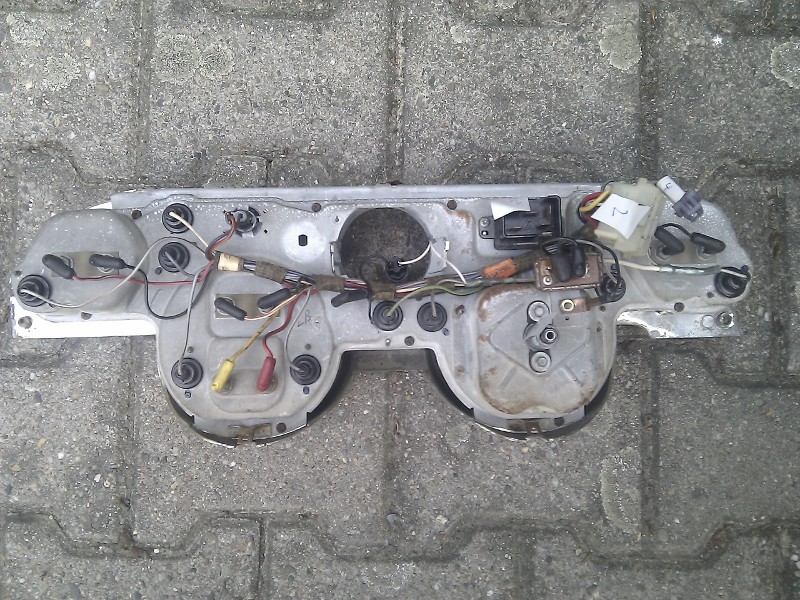 Instrument cluster Rückseite