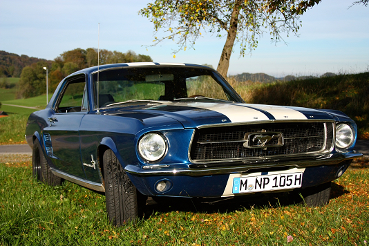 Ausgangsbasis, mein 1967er Pony.