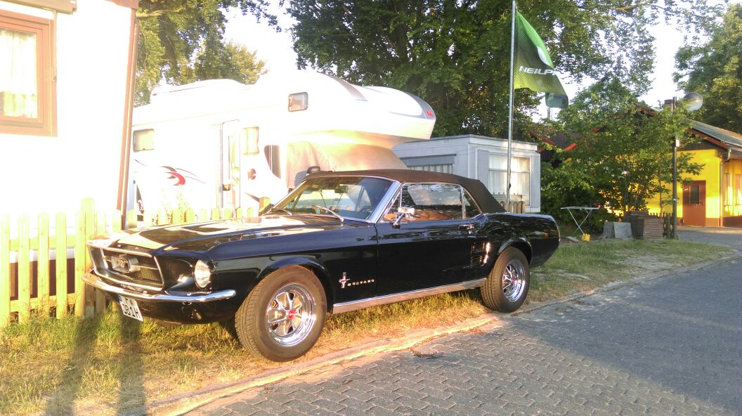 Neues Verdeck Frontansicht