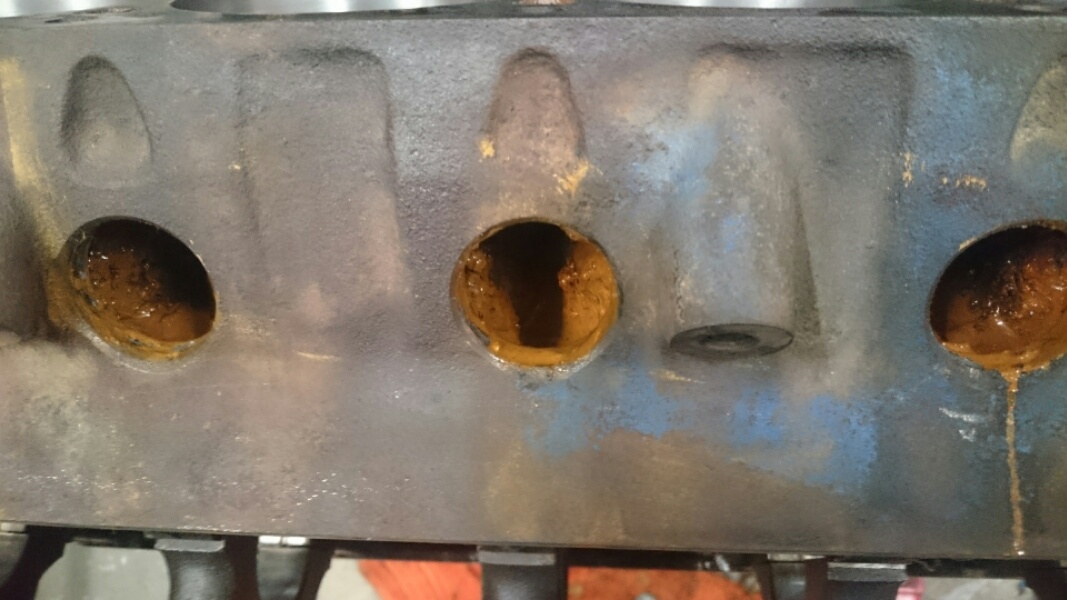 Kühlkanal verschlammt