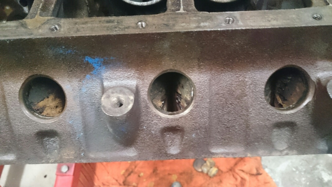 Kühlkanal gereinigt