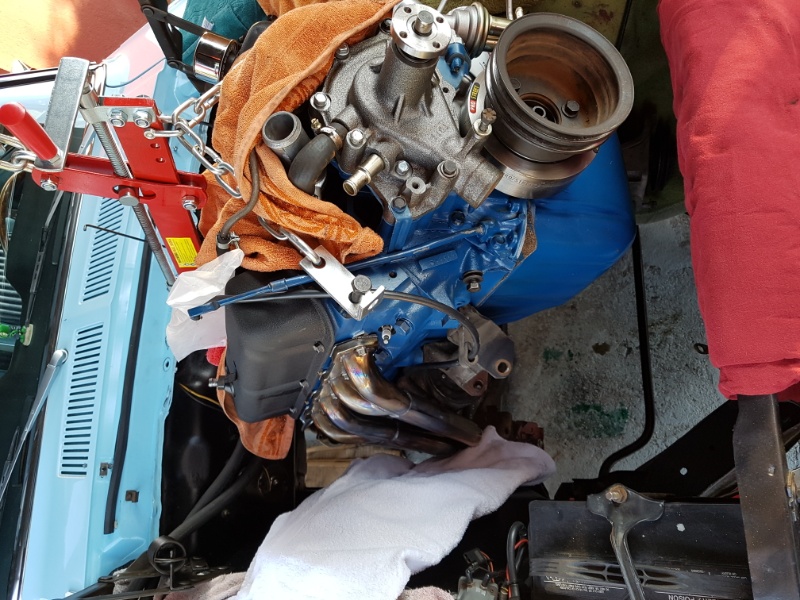 Motoreinbau mit Balancer