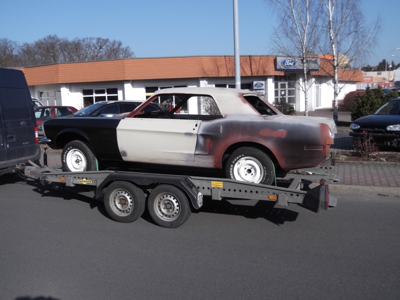 Mit dem Transportwetter viel Glück gehabt.