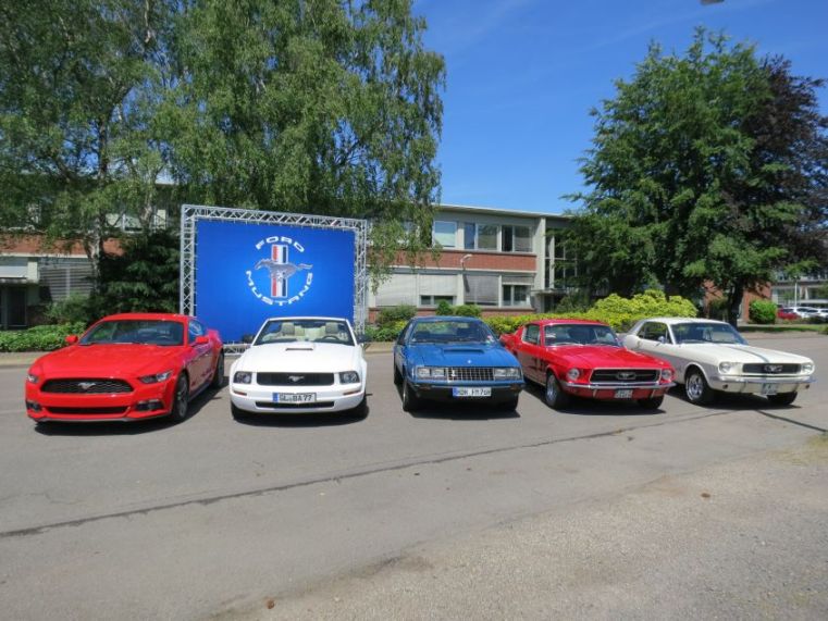 Vorstellung des neuen Mustang im Ford-Werk